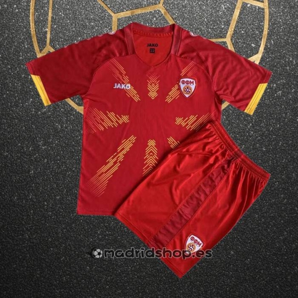 Camiseta Macedonia del Norte Primera Nino 2023