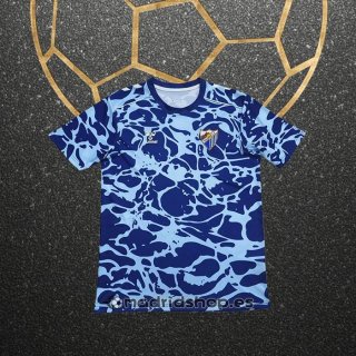 Camiseta Pre Partido del Malaga 25-26 Azul