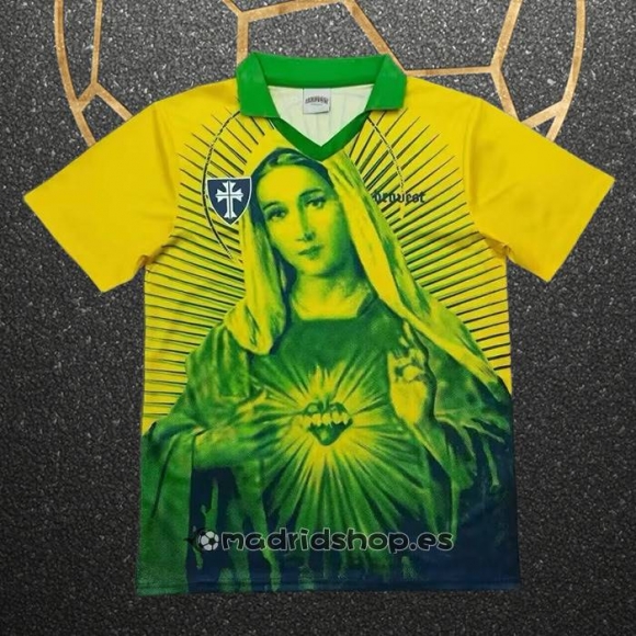 Tailandia Camiseta Brasil Special Malia 25-26 Amarillo