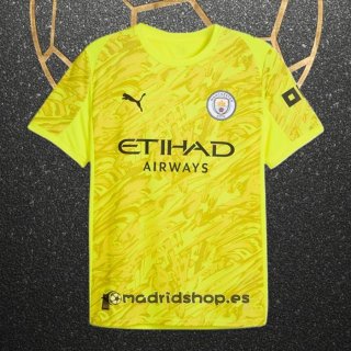 Camiseta Manchester City Portero 25-26 Amarillo