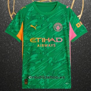 Camiseta Manchester City Portero 25-26 Verde