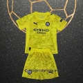 Camiseta Manchester City Portero Nino 25-26 Amarillo