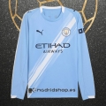 Camiseta Manchester City Primera Manga Larga 25-26