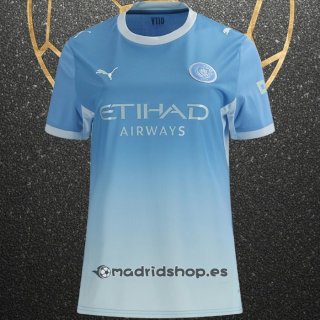 Camiseta Manchester City Primera Mujer 26-27