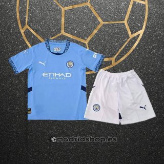 Camiseta Manchester City Primera Nino 24-25