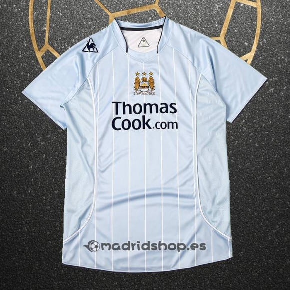 Camiseta Manchester City Primera Retro 2007-2008