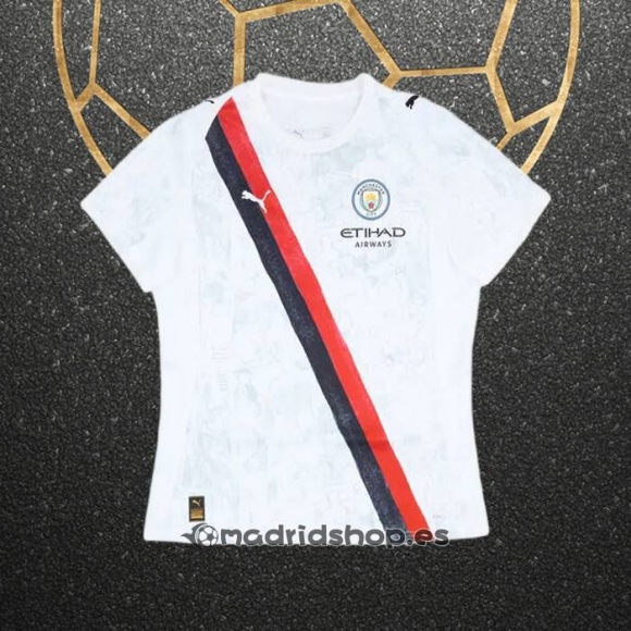 Camiseta Manchester City Segunda Mujer 25-26