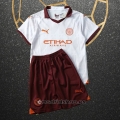 Camiseta Manchester City Segunda Nino 23-24