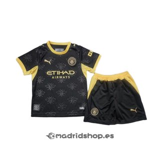 Camiseta Manchester City Segunda Nino 26-27