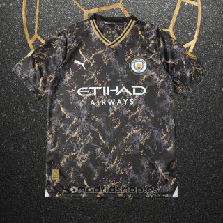 Camiseta Manchester City Special 24-25 Negro Oro