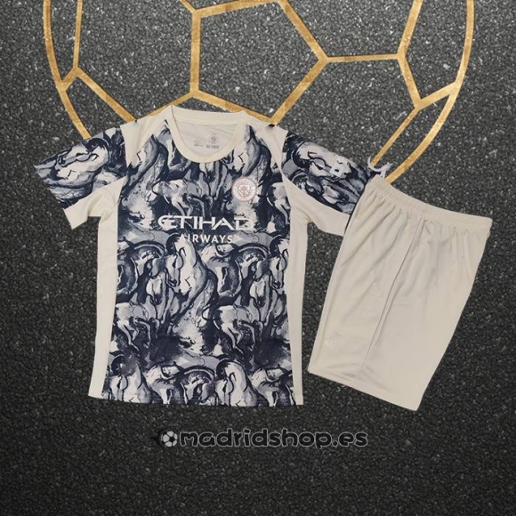Camiseta Manchester City Special Nino 25-26 Gris