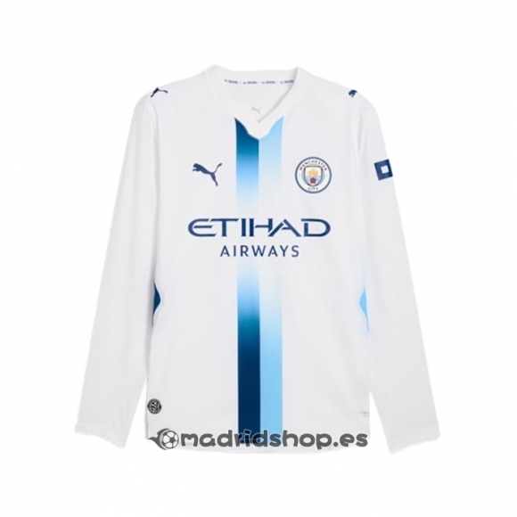 Camiseta Manchester City Tercera Manga Larga 26-27