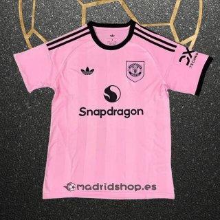Camiseta Manchester United Portero 25-26 Rosa