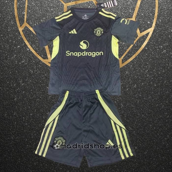 Camiseta Manchester United Portero Segunda Nino 25-26