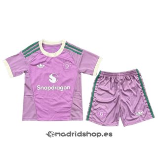Camiseta Manchester United Portero Segunda Nino 26-27