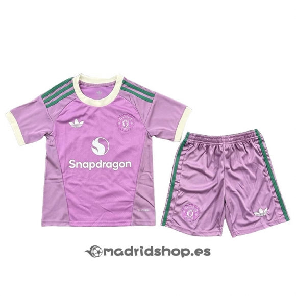 Camiseta Manchester United Portero Segunda Nino 26-27