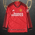 Camiseta Manchester United Primera Manga Larga 23-24