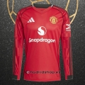 Camiseta Manchester United Primera Manga Larga 25-26