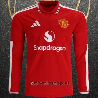 Camiseta Manchester United Primera Manga Larga 26-27