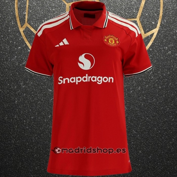 Camiseta Manchester United Primera Mujer 26-27