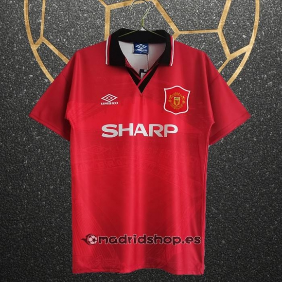 Camiseta Manchester United Primera Retro 1994-1996