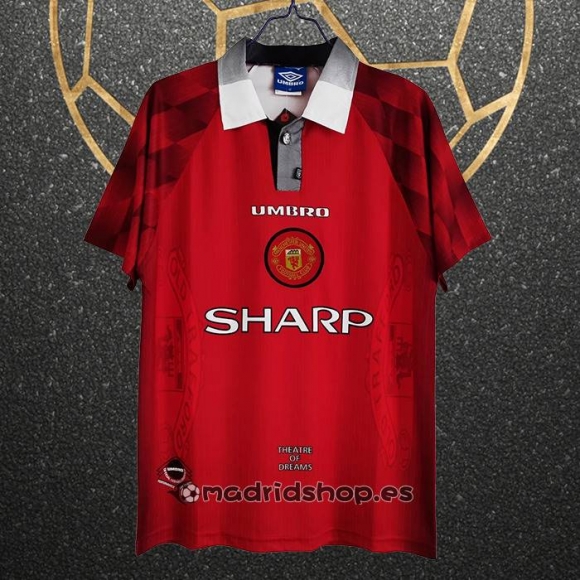 Camiseta Manchester United Primera Retro 96-97