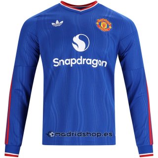 Camiseta Manchester United Segunda Manga Larga 26-27