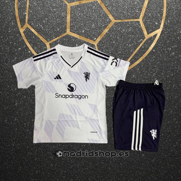 Camiseta Manchester United Segunda Nino 25-26