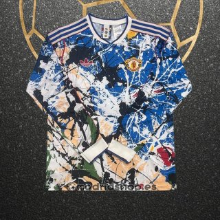 Camiseta Manchester United Special Manga Larga 25-26 Azul