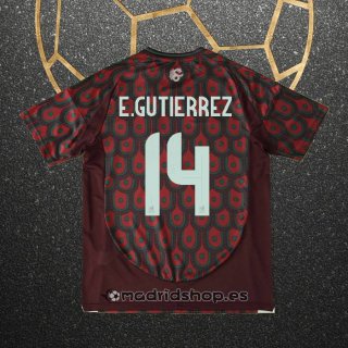 Camiseta Mexico Jugador E.Gutierrez Primera 2024