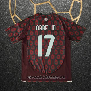 Camiseta Mexico Jugador Orbelin Primera 2024