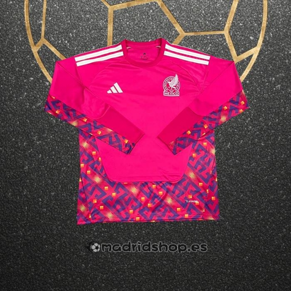 Camiseta Mexico Portero Primera Manga Larga 25-26