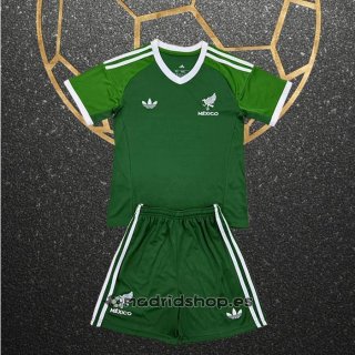 Camiseta Mexico Portero Primera Nino 2025
