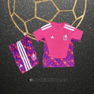 Camiseta Mexico Portero Primera Nino 2026