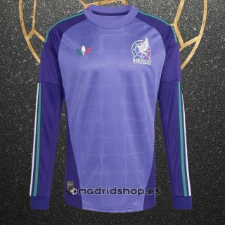Camiseta Mexico Portero Segunda Manga Larga 2026