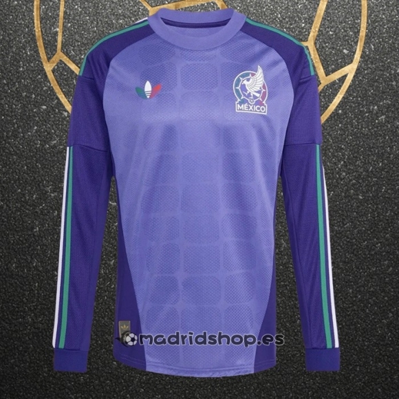 Camiseta Mexico Portero Segunda Manga Larga 2026