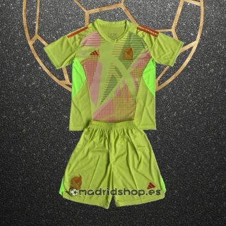 Camiseta Mexico Portero Segunda Nino 2024