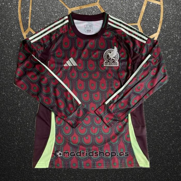 Camiseta Mexico Primera Manga Larga 2024