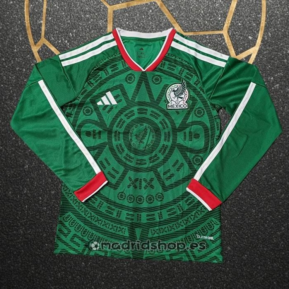 Camiseta Mexico Primera Manga Larga 2026