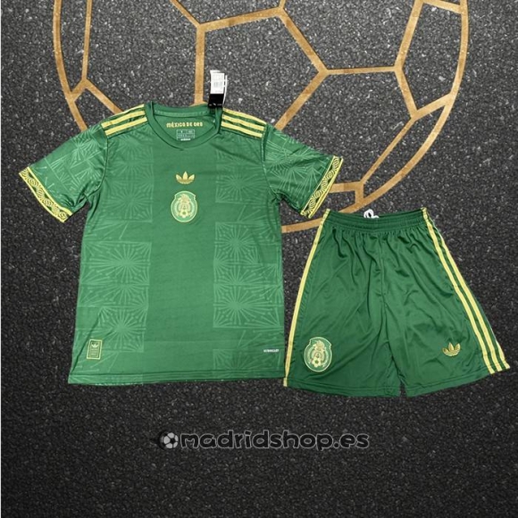 Camiseta Mexico Special Nino 2025 Verde