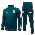 Chandal de Chaqueta del Mexico 26-27 Verde