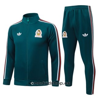 Chandal de Chaqueta del Mexico 26-27 Verde