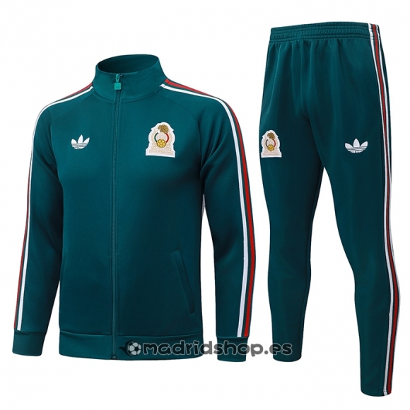 Chandal de Chaqueta del Mexico Nino 26-27 Verde
