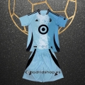 Camiseta Minnesota United Segunda Nino 2025