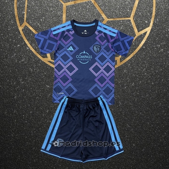 Camiseta Sporting Kansas City Segunda Nino 2026