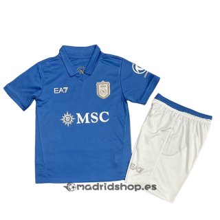 Camiseta Napoli Primera Nino 26-27
