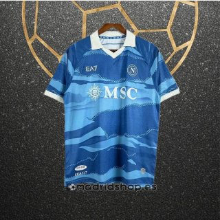 Tailandia Camiseta Napoli Special 24-25 Azul