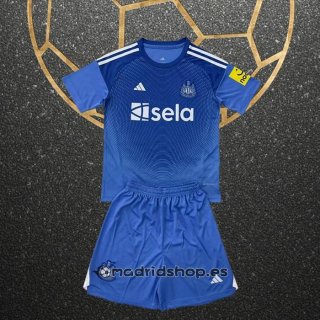Camiseta Newcastle United Portero Nino 25-26 Azul