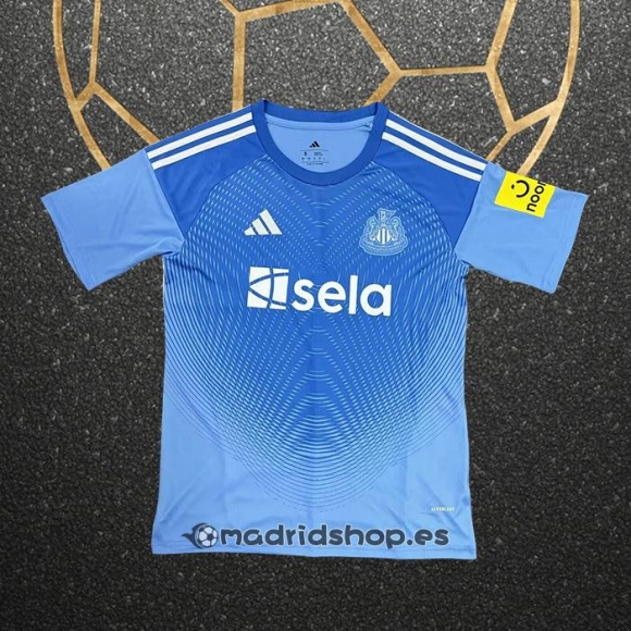 Tailandia Camiseta Newcastle United Portero 25-26 Azul