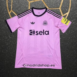 Tailandia Camiseta Newcastle United Portero 25-26 Rosa